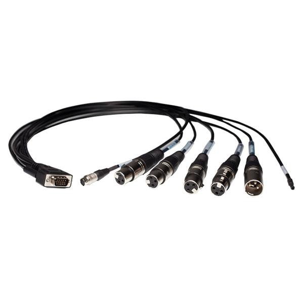 sound devices cables and connectors sound devices xl-88 788t multi-pin breakout cable connector for aes and power