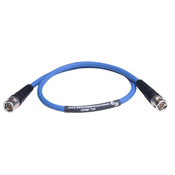 sound devices cables and connectors sound devices xl-bnc bnc-to-bnc 25-inch cable connector
