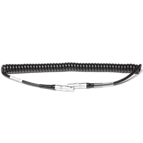 sound devices cables and connectors sound devices xl-ll lemo-5 to lemo-5 coiled cable connector