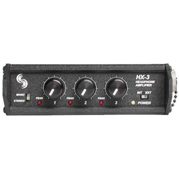 sound devices headphone amplifiers sound devices hx-3 portable battery powered headphone amplifier