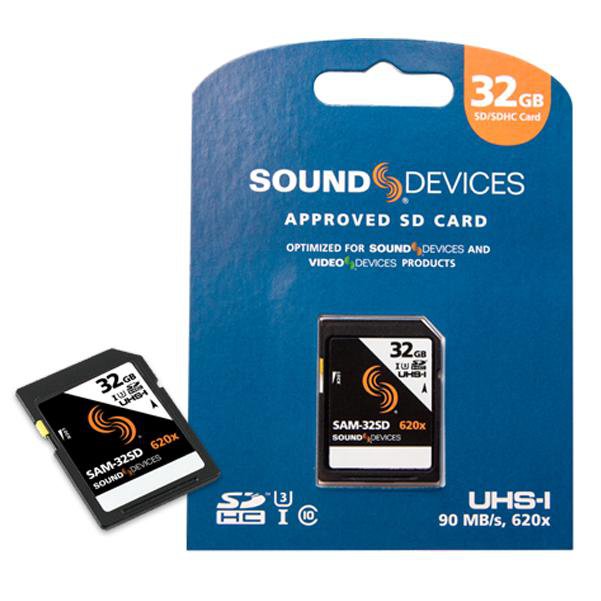 sound devices memory cards sound devices sam-32sd sd-sdhc memory card