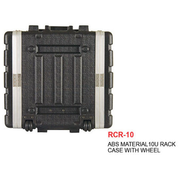 sound x rack cases soundx sx-rcr10 10u rack case with wheel