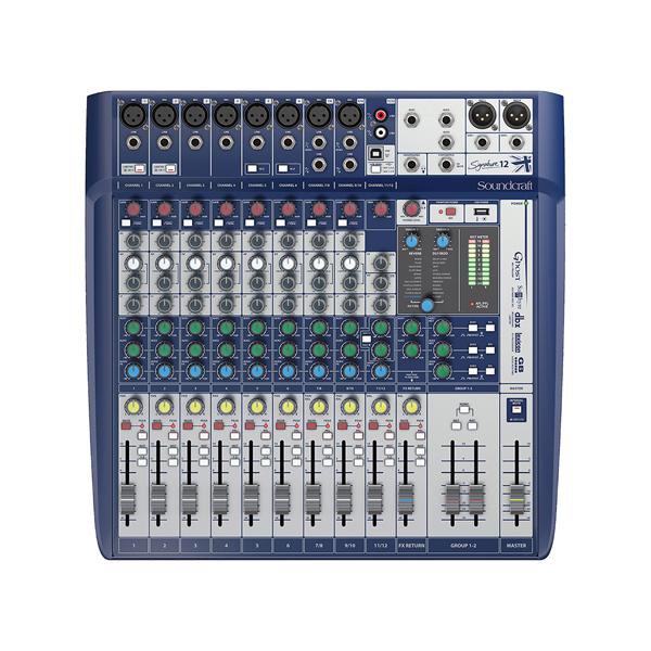 soundcraft analog mixers soundcraft signature 12 mixing system