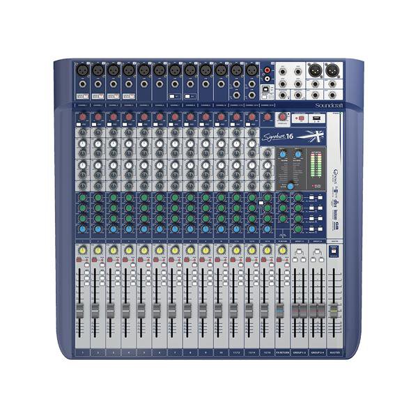 soundcraft analog mixers soundcraft signature 16 mixing system