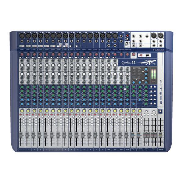 soundcraft analog mixers soundcraft signature 22 mixing system