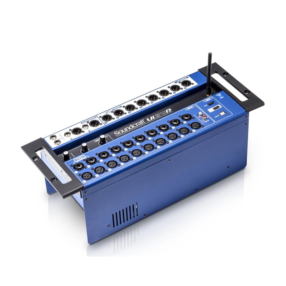 soundcraft digital mixers soundcraft ui24r 24-channel multi-track recording digital mixer