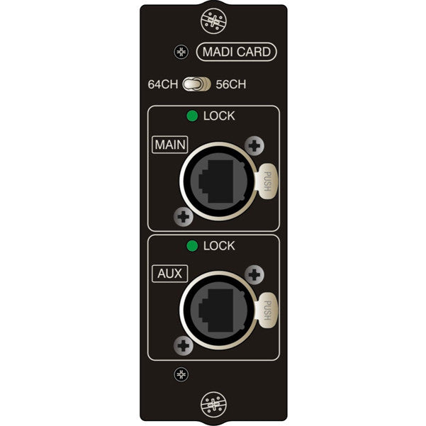 soundcraft signal processors soundcraft si cat5 madi option card spare module