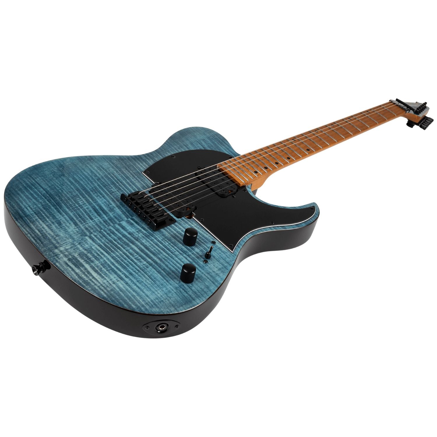 Spire Electric Guitars Trans Blue Gloss Spira T-450 Stunning Reinvention of the Classic T-Style 6 String Electric Guitar