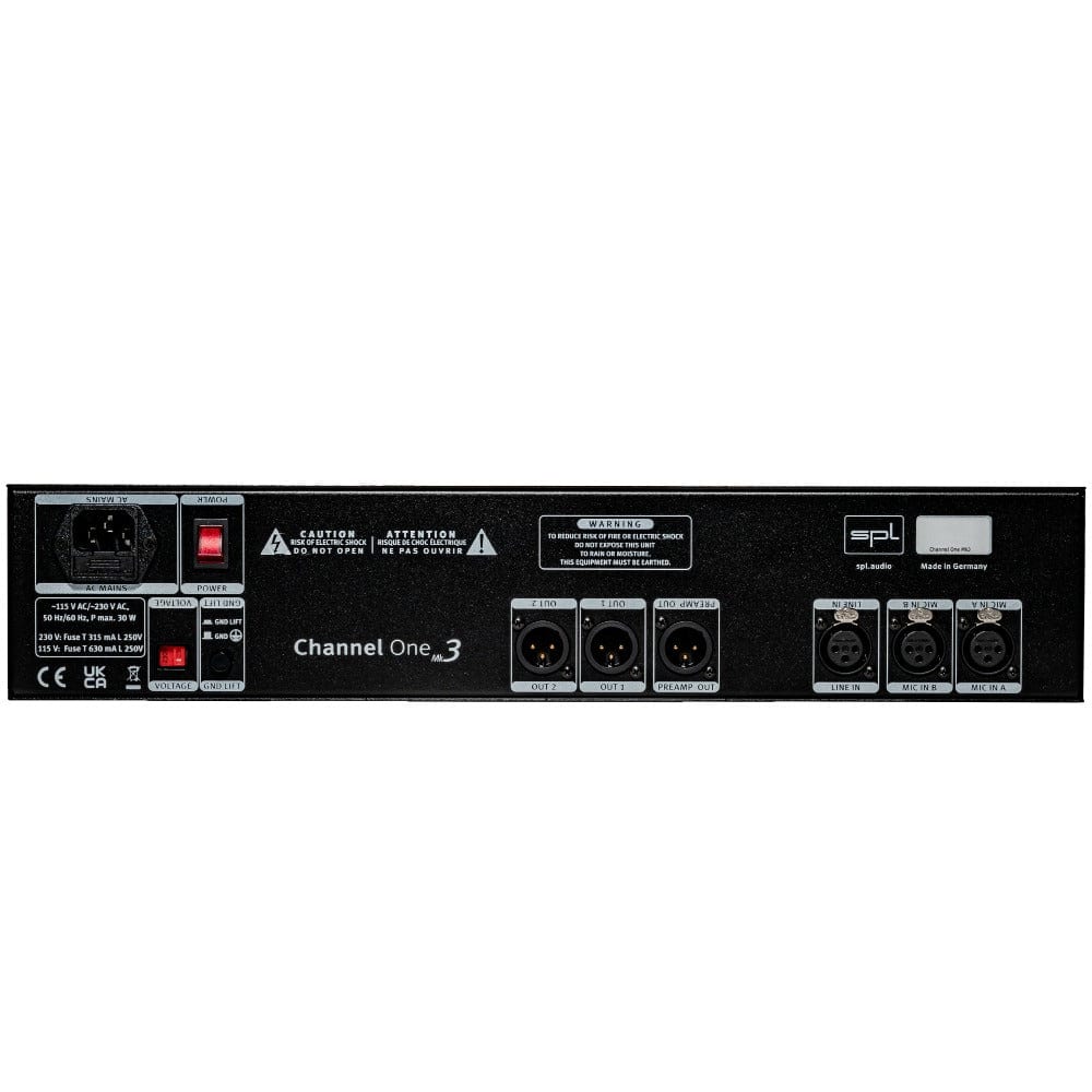 spl pre amps spl channel one mk3 discrete preamplifier