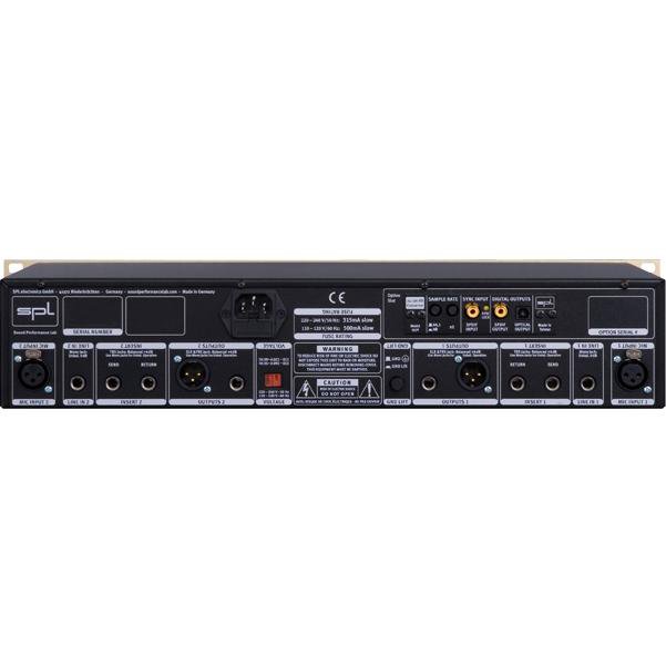 spl pre amps spl goldmike mk2 dual-channel microphone and instrument preamplifier