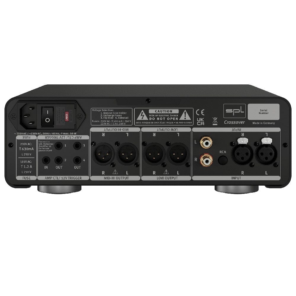 spl signal processors spl active 2 way analog crossover