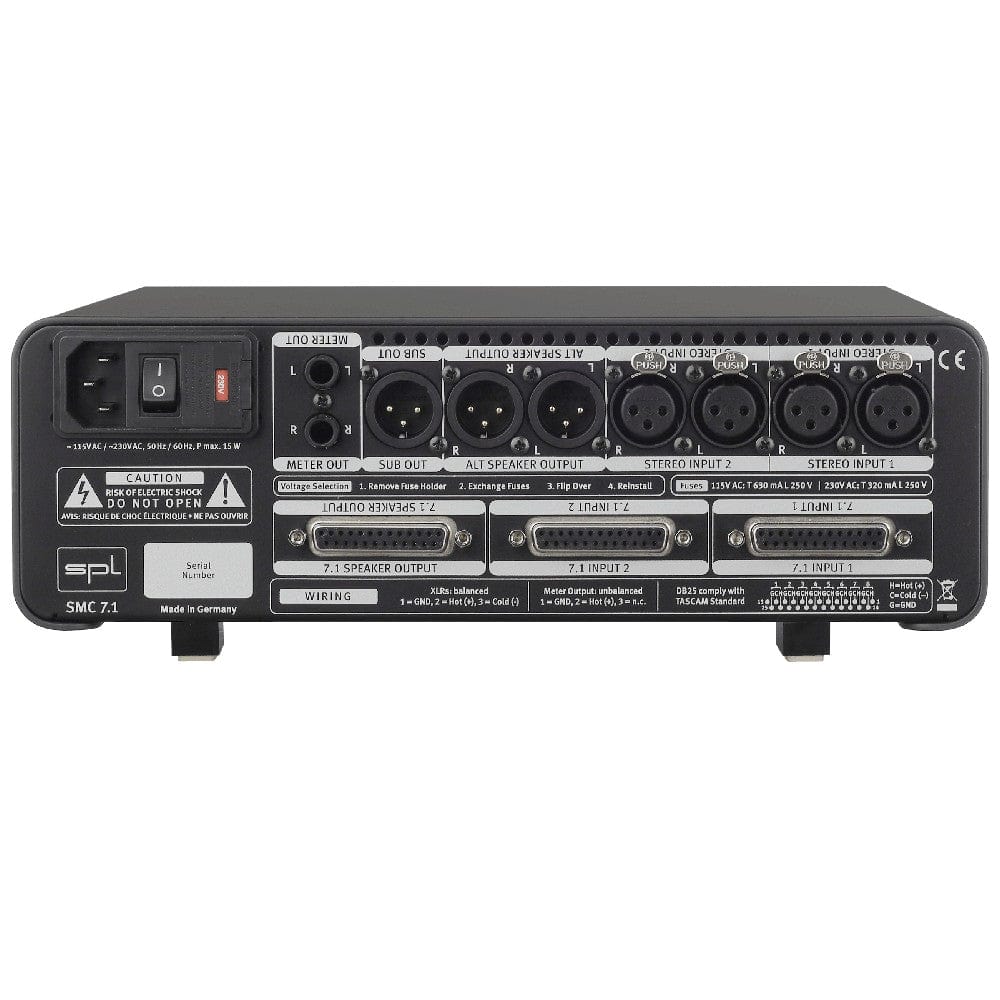spl studio monitor controllers spl smc 7.1 surround monitor controller