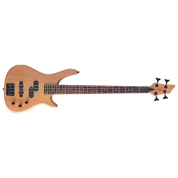stagg bass guitars natural satin stagg bc300 fusion electric bass guitar