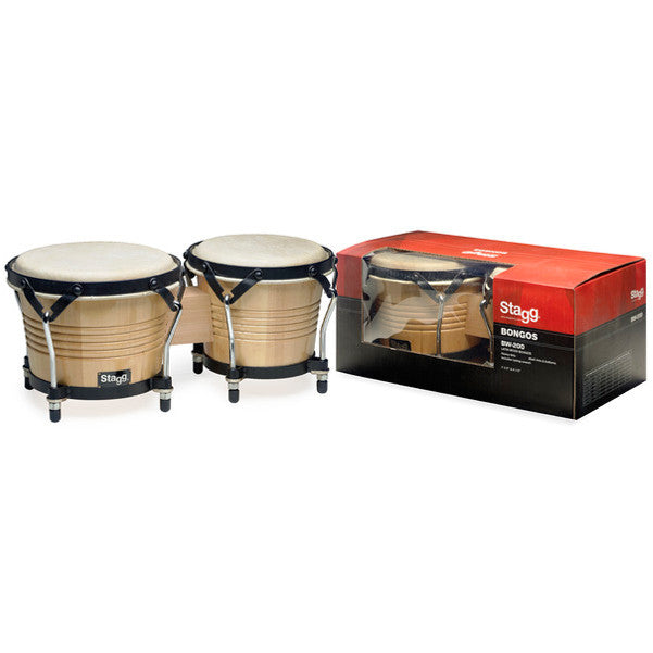 stagg bongos stagg bw-200-n bongos