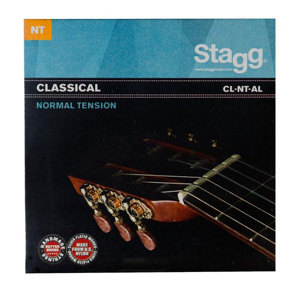 stagg classical guitar strings stagg nylon/silver platted wound classical guitar strings
