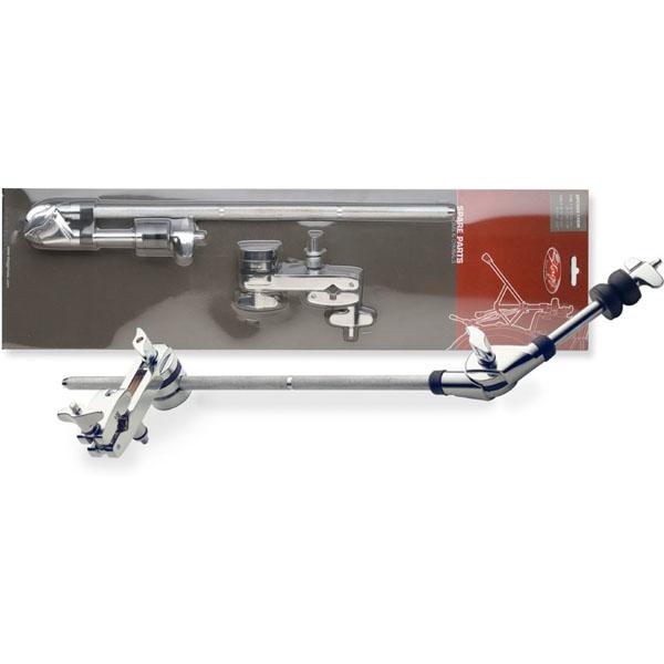 stagg cymbal stands stagg dpc500-1xgm extension clamp with boom arm