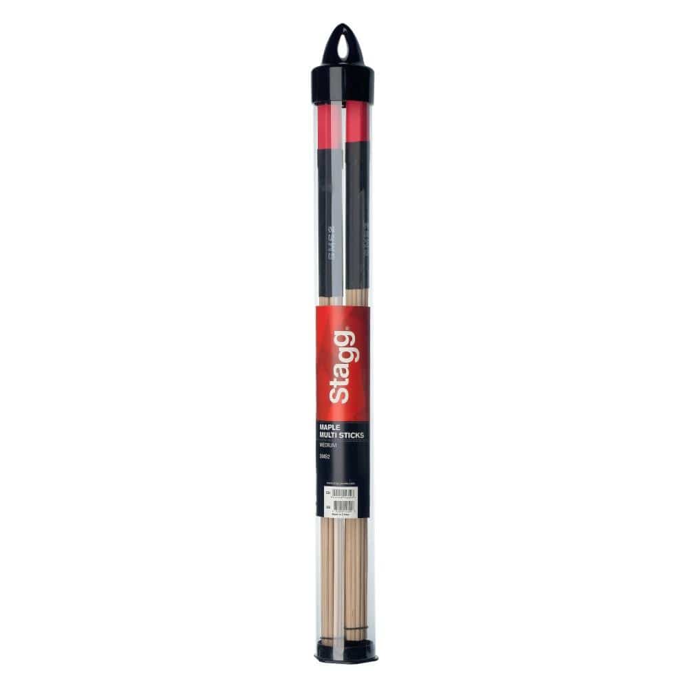 stagg drumsticks stagg sms2 maple multi drum sticks- medium
