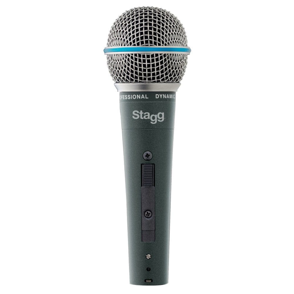 stagg dynamic microphones stagg sdm60 professional cardioid dynamic microphone with cartridge dc164