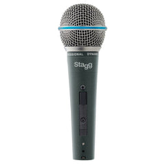 Stagg Dynamic Microphones Stagg SDM60 Professional Cardioid Dynamic Microphone with Cartridge DC164