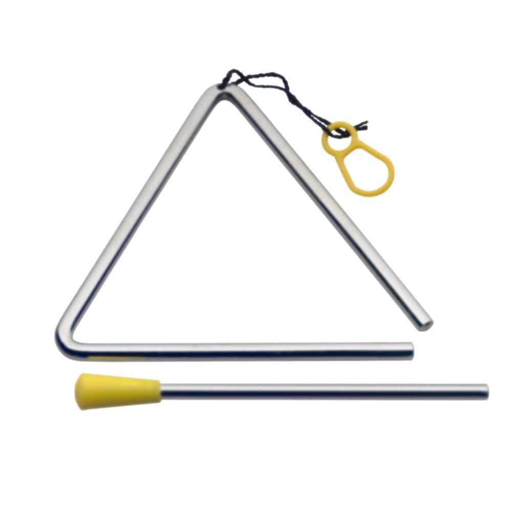 stagg hand percussions 4-inch stagg tri tringle with beater