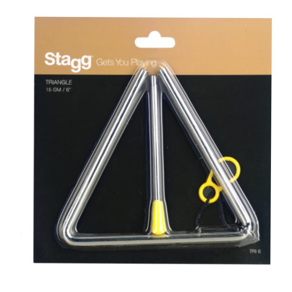 stagg hand percussions stagg tri tringle with beater #size_6-inch