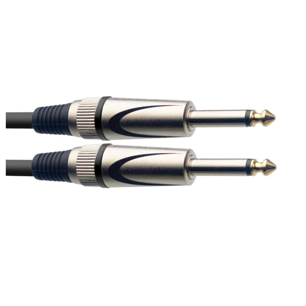 stagg instrument cables stagg sgc6dl 6m s series deluxe instrument cable