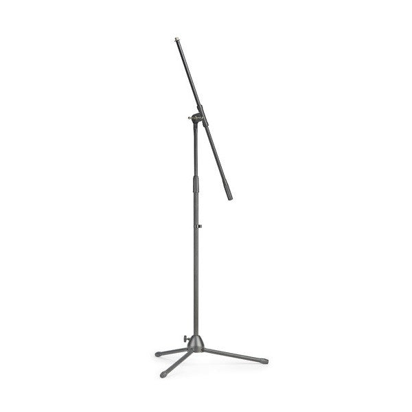 stagg microphone stands stagg mis-0822 bk microphone boom stand (black)
