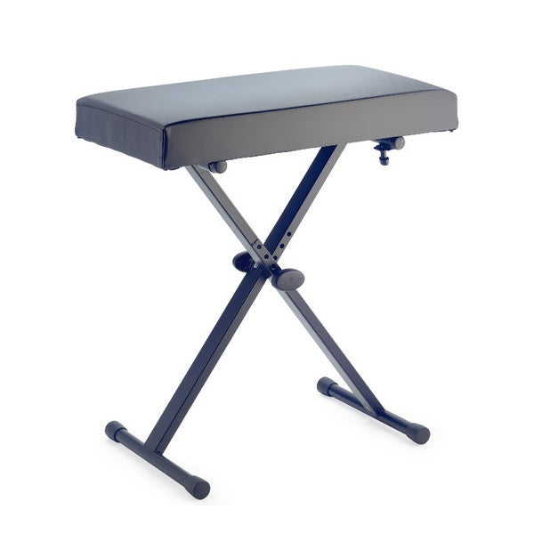 stagg piano benches stagg keb-a30 x-style adjustable keyboard bench (black)