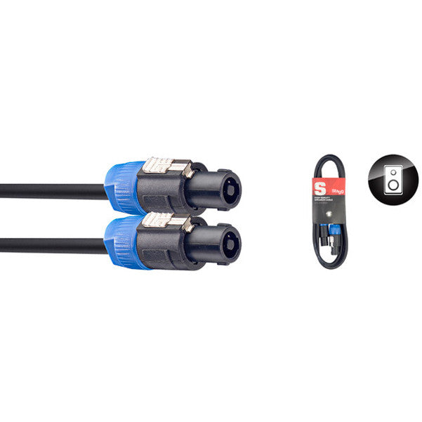 stagg speaker cables stagg ssp10ss25 speaker cable with lifetime warranty - 10 metres