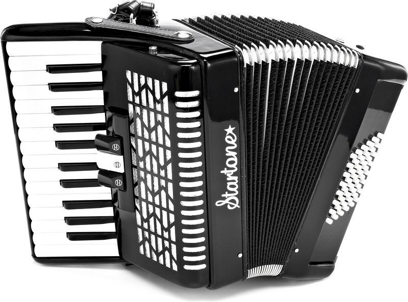 startone accordions startone maja 48 accordion black