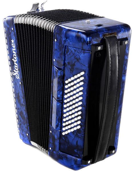 startone accordions startone piano accordion 72 blue