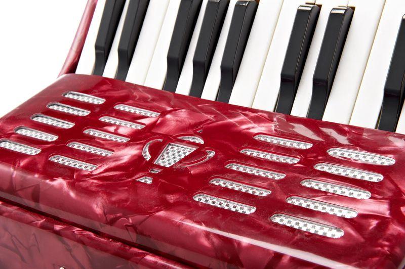 startone accordions startone puck kids accordion red