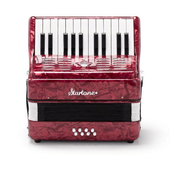 startone accordions startone puck kids accordion red