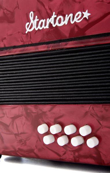 startone accordions startone puck kids accordion red