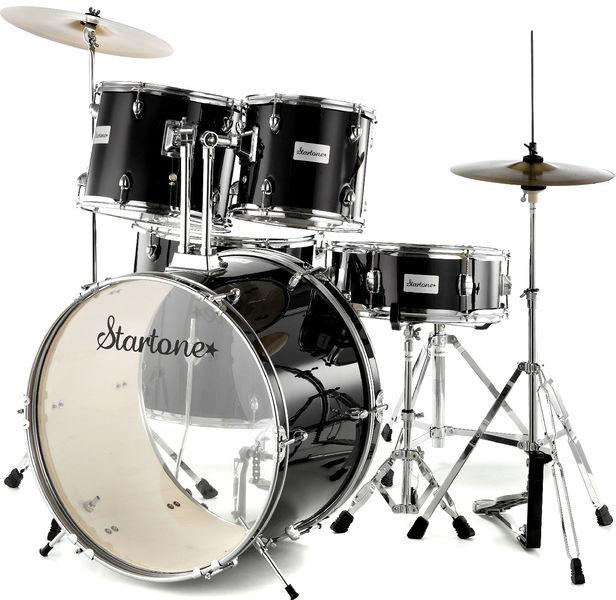startone acoustic drum kits startone star drum set standard -bk