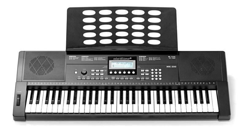 startone keyboard bundles startone mk-300 portable keyboard with stand and headphone set