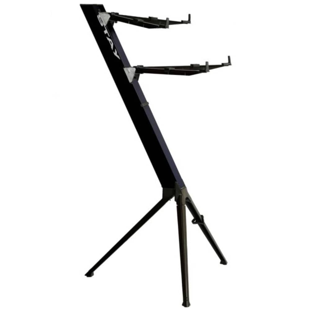 stay music keyboard stands black stay music intruder/02 keyboard stands