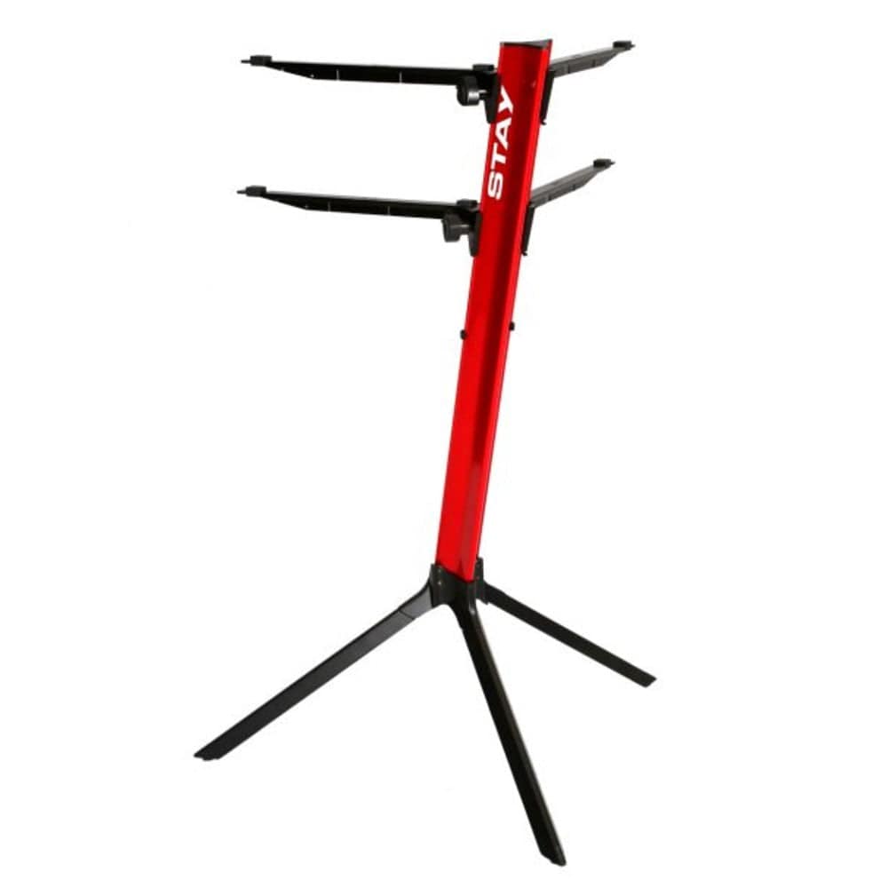 stay music keyboard stands red stay music 1100/02 slim keyboard stands #size_red