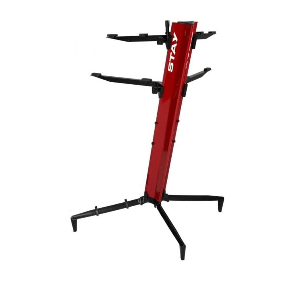 stay music keyboard stands red stay music 1300/02 stay music keyboard torre stand #color_red