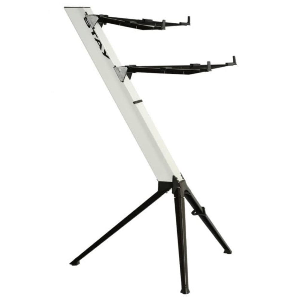 stay music keyboard stands white stay music intruder/02 keyboard stands