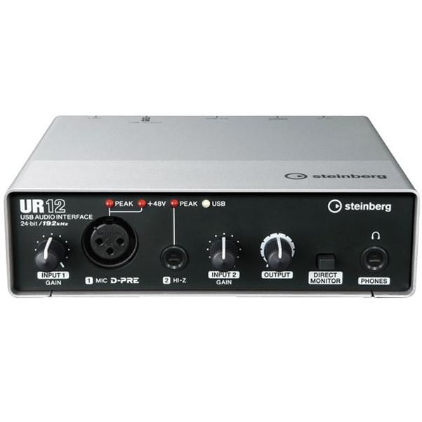 steinberg audio interfaces steinberg ur12 2x2 usb audio interface