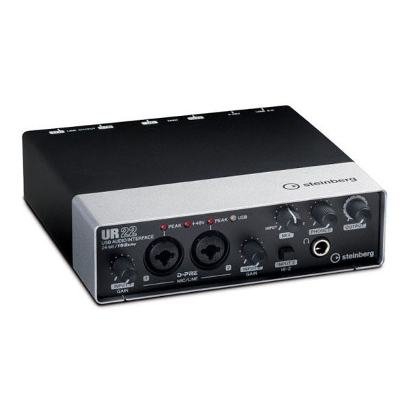 steinberg audio interfaces steinberg ur22 usb2.0 audio interface