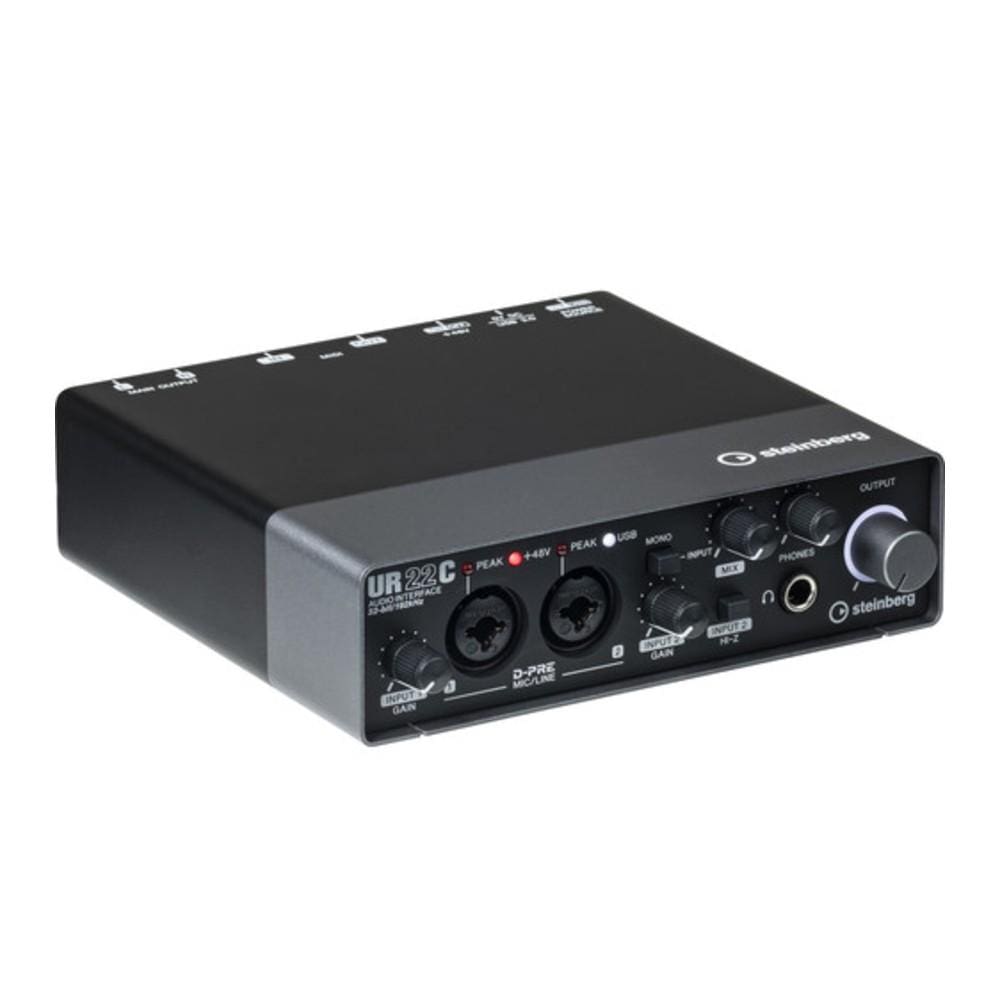 steinberg audio interfaces steinberg ur22c 2 x 2 usb 3.0 audio interface