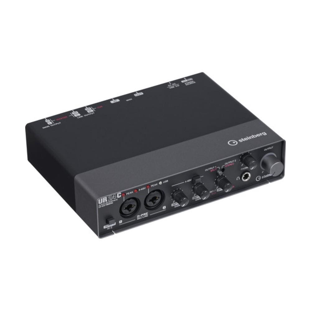 steinberg audio interfaces steinberg ur24c 2 x 4 usb 3.0 audio interface