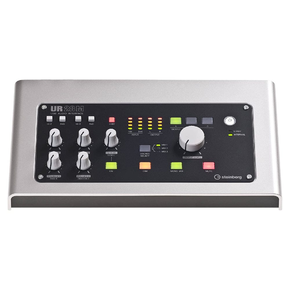 steinberg audio interfaces steinberg ur28m 6x4 usb audio interface