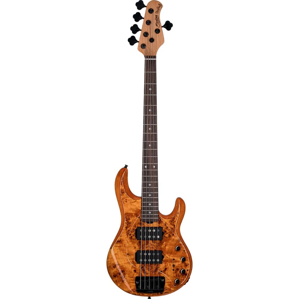 sterling by music man bass guitar amber sterling by music man ray35hh poplar top stingray5 bass guitar