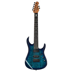 Sterling by Music Man Electric Guitars Cerulean Paradise Sterling by Music Man JP150DQM Quilted Maple 7 Strings Electric Guitars with Gigbag
