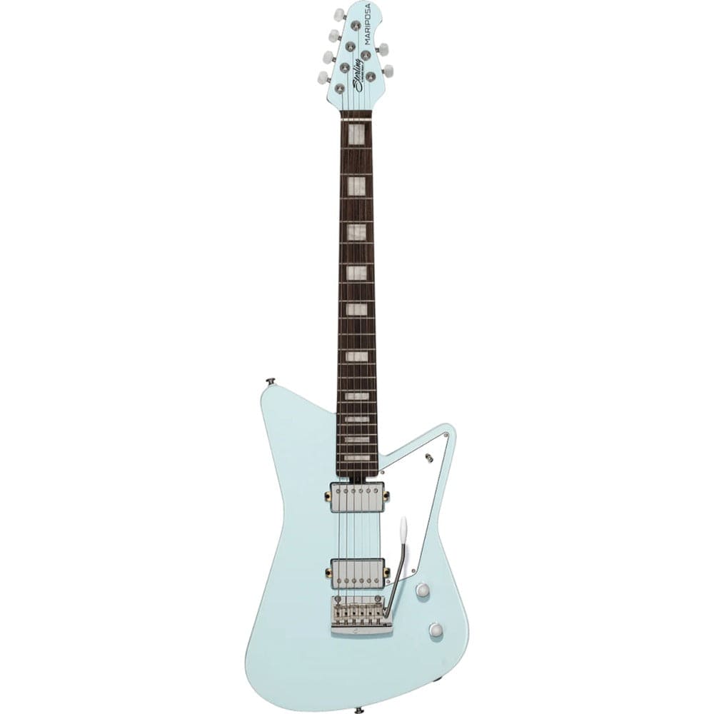 sterling by music man electric guitars daphne blue sterling by music man mariposa imperial electric guitar