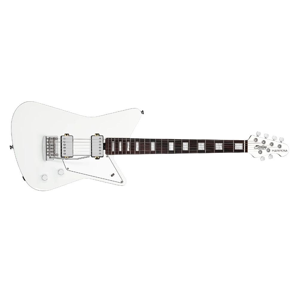 sterling by music man electric guitars imperial white sterling by music man mariposa imperial electric guitar