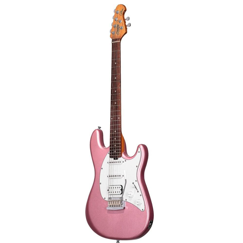 sterling by music man electric guitars rose gold sterling by music man ct50 cutlass hss electric guitar